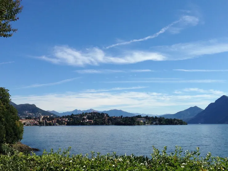 母親島視角看到的湖景
