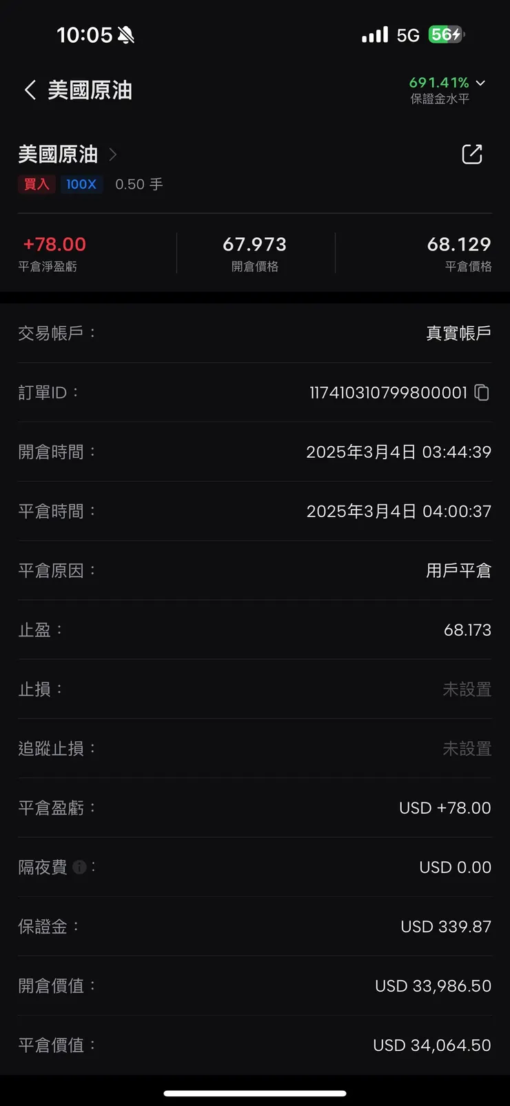 一個夜晚賺到2400