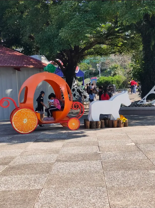 劍湖山的南瓜馬車