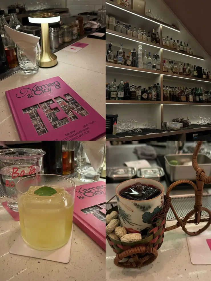 菜單很像一本書,每杯調酒都由一個故事創作而出的,很特別!
