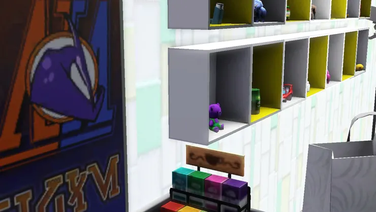 這邊也有宣傳品，總之可用的空間我都會利用。