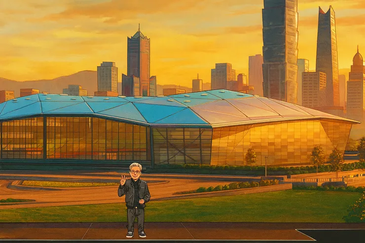 台北市長蔣萬安公開宣示「將盡一切努力爭取輝達留在北市」