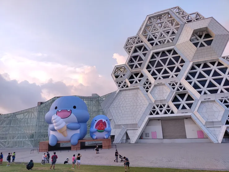 鯊西米&蜂巢音樂館合照