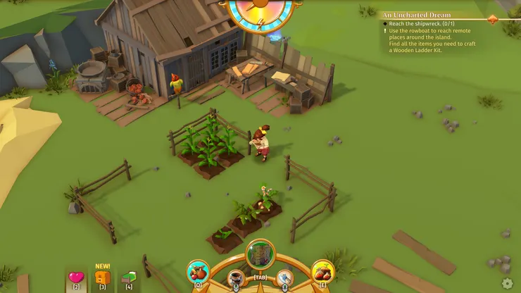 種花的部分基本上每天澆水一次，一桶可以澆全部