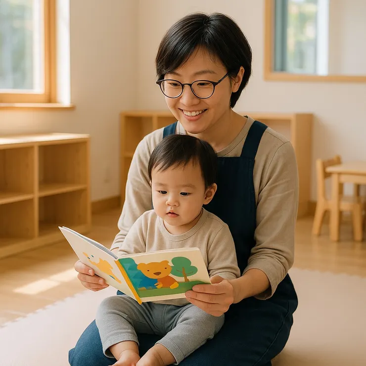 用AI生成一張我今天導讀的樣子 後面我腳痠了一晚😅