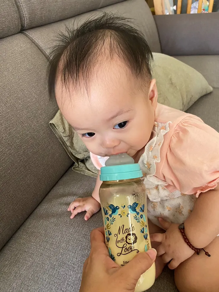 女鵝對新換的能恩水解愛不釋手～