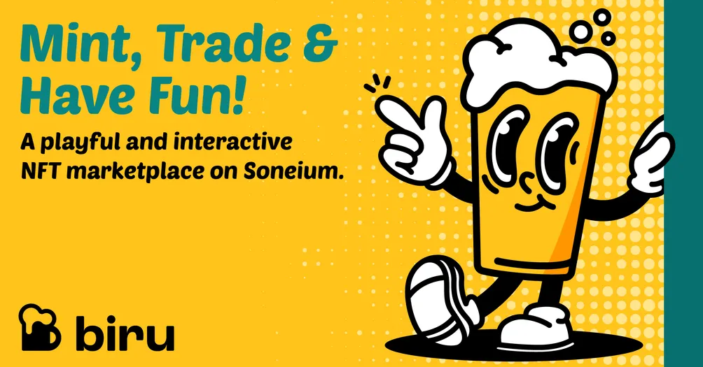 Biru｜Soneium 首選 NFT 平台