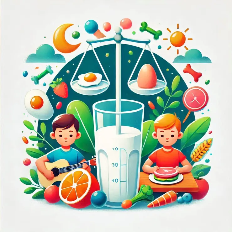 吃對蛋白質，長高不早熟的秘訣