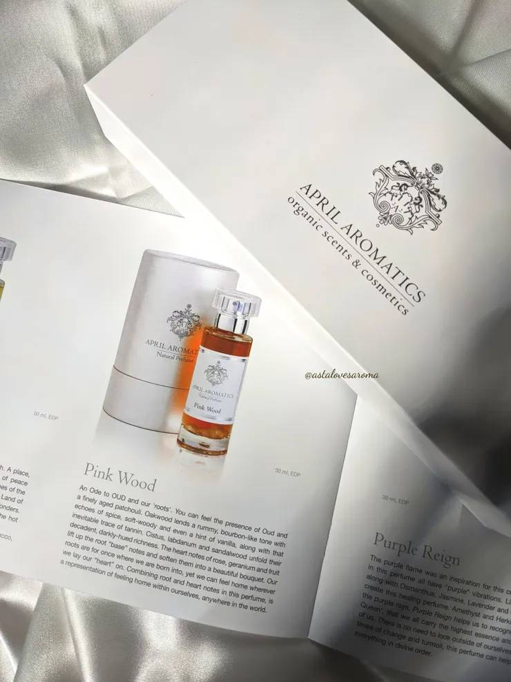 April Aromatics 香水型錄