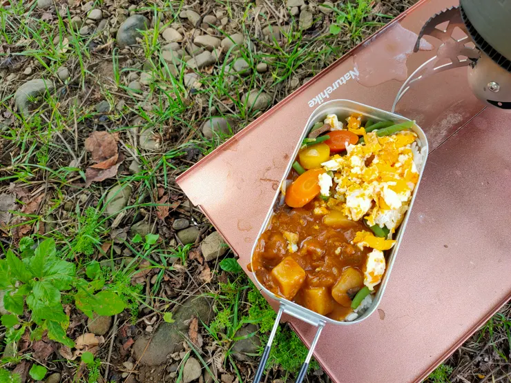 野菜咖哩牛肉飯