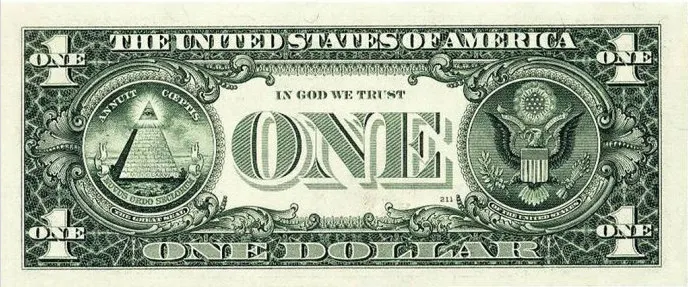 圖片 來自： 1美元上的驚天秘密