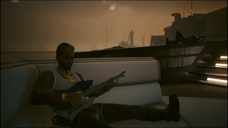 支線的最後，和營火邊一樣，是為數不多的抒情時刻