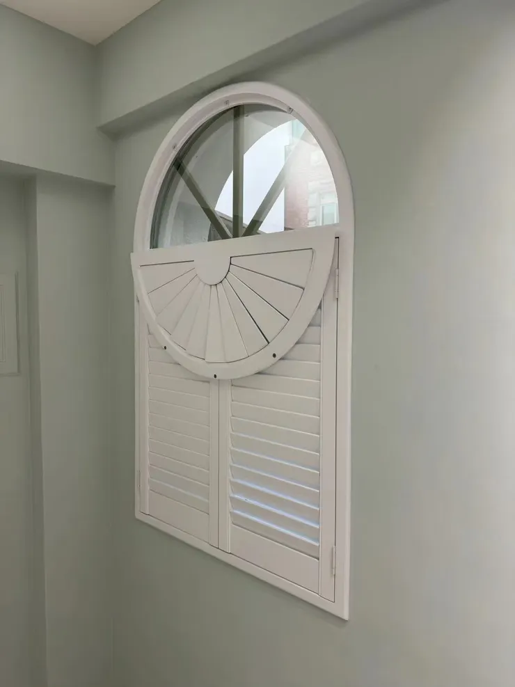 拱型窗怎麼裝窗簾