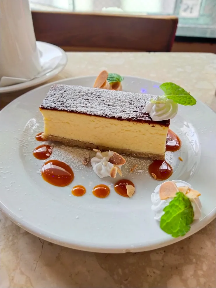 起司蛋糕味道不賴