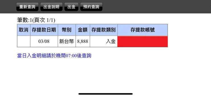 入金證明