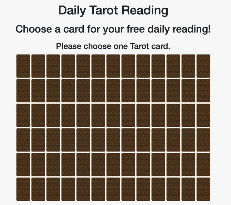 隨機點選一張即可