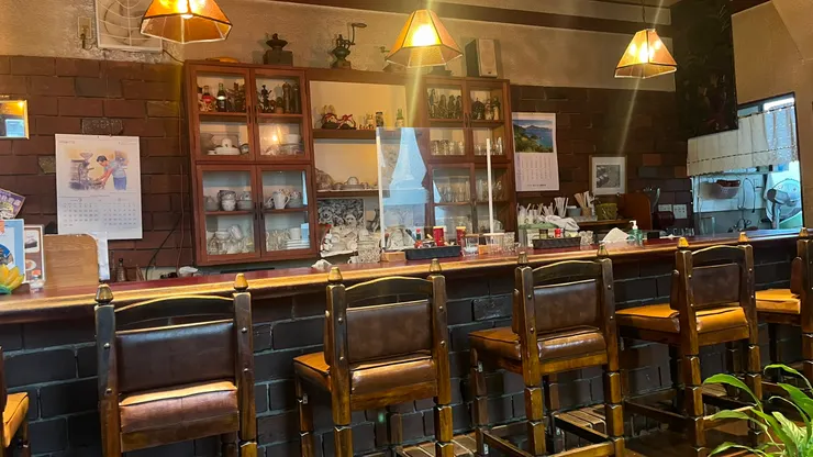 即使風格很復古，但裡面讓人感到很舒服。