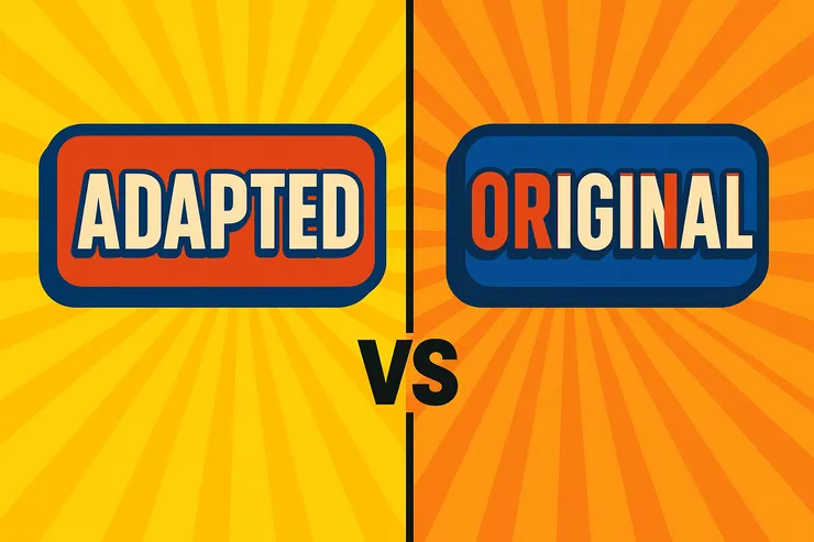 你喜歡哪個？改編還是原創？