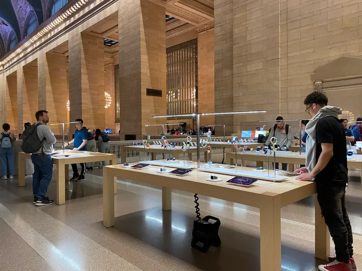 紐約中央車站的 Apple Store