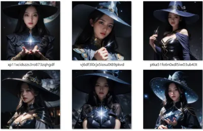 前置風格提示字：MJ。（MoonShot+新新偷別人的魔法指令）