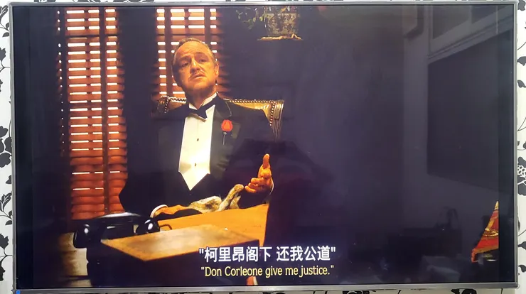 《教父》電影截圖