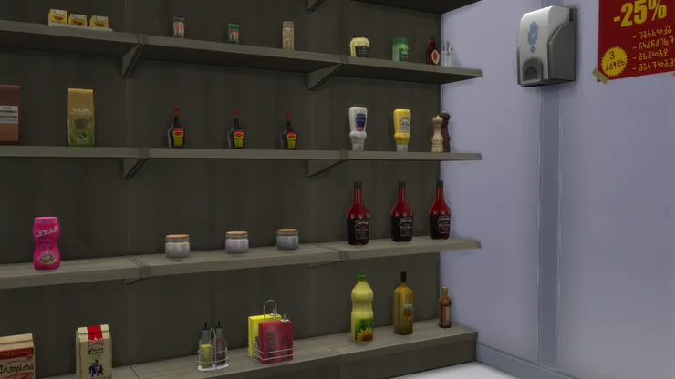 重要和常買的物品當然在裏面,先引客人買些完全不必要的糖果零食,這樣才能賺錢!