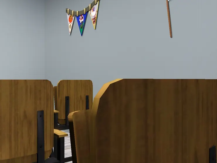 聽說這些旗子是麥可去旅行時買的。