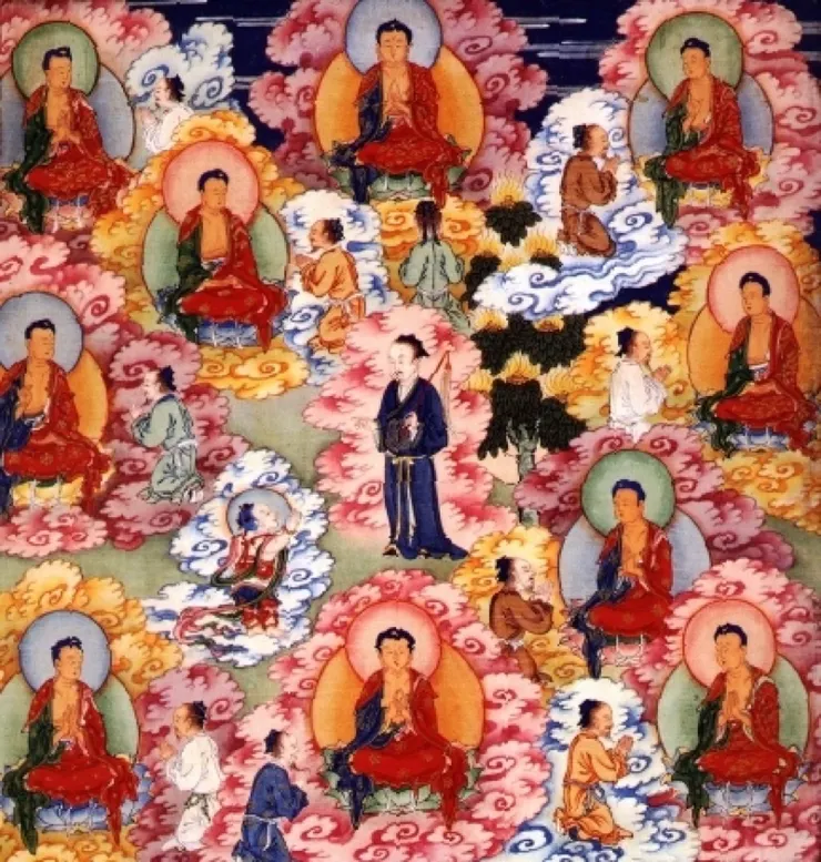 善財童子 拜堅固解脫長者