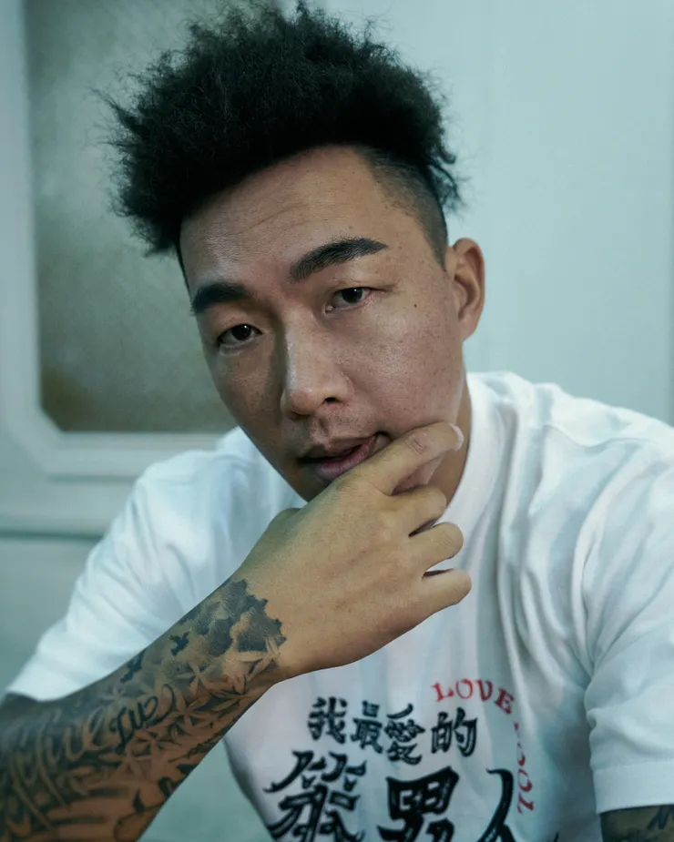 郭泓志第一次演戲、第一次唱歌就遇到讓他備感安心的合作對象。