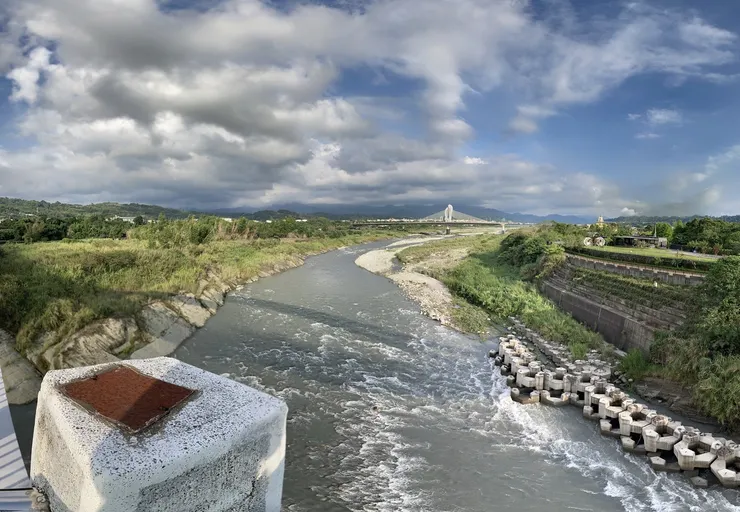 東豐自行車綠廊 的 東豐鐵橋風景