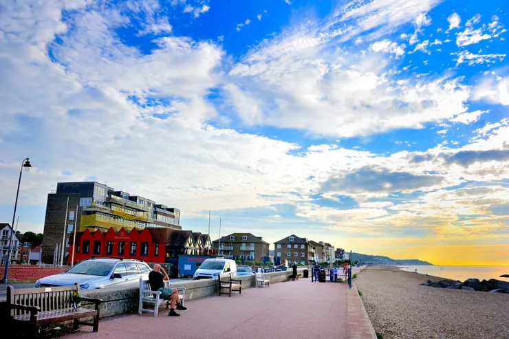 【雖沒碰到大景但晨昏陽光美好】