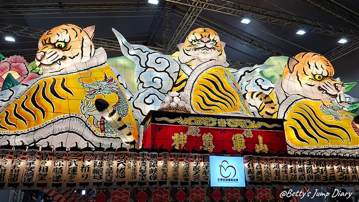 ▲媽祖睡魔花燈、日本青森睡魔抵嘉/圖片來源：Betty's Jump Diary