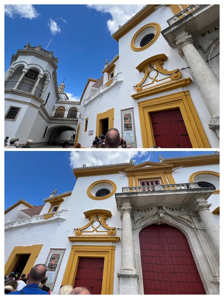 排隊買票進鬥牛博物館參觀