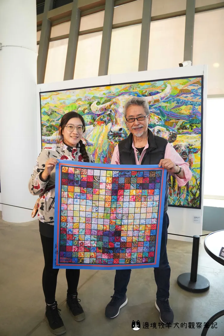 幸運遇到劉棟老師本人，獲得合影！