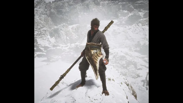 遊戲截圖：原著中，孫悟空取經途中的裝扮。