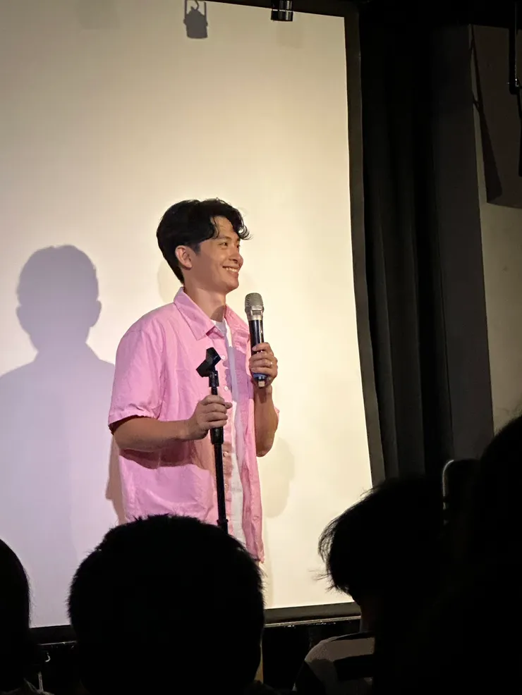 剛上台的博恩 from 蝦侶拍攝（感謝火力支援，希雅拍的照片會被罵爆🤣）