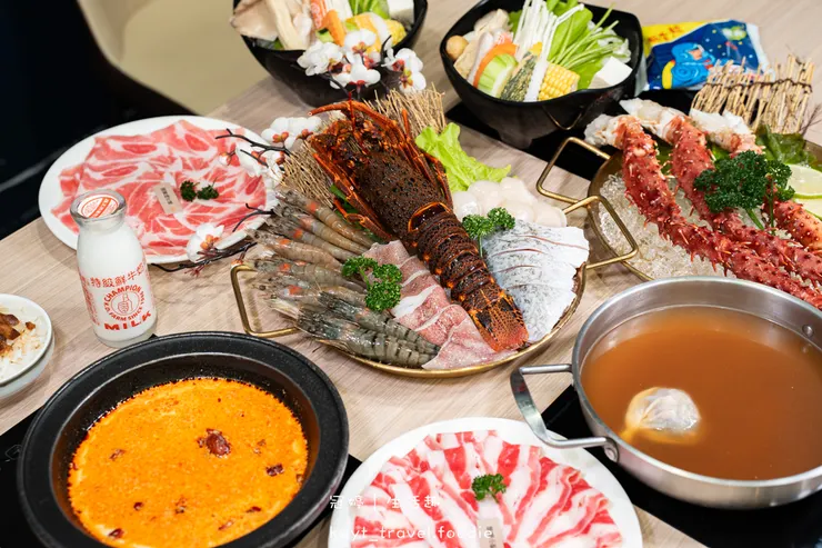 [台南親子友善餐廳]敝姓鍋台南海安店，龍蝦海陸套餐、過年限定內用年菜超澎湃，台南過年聚餐推薦，附最新菜單