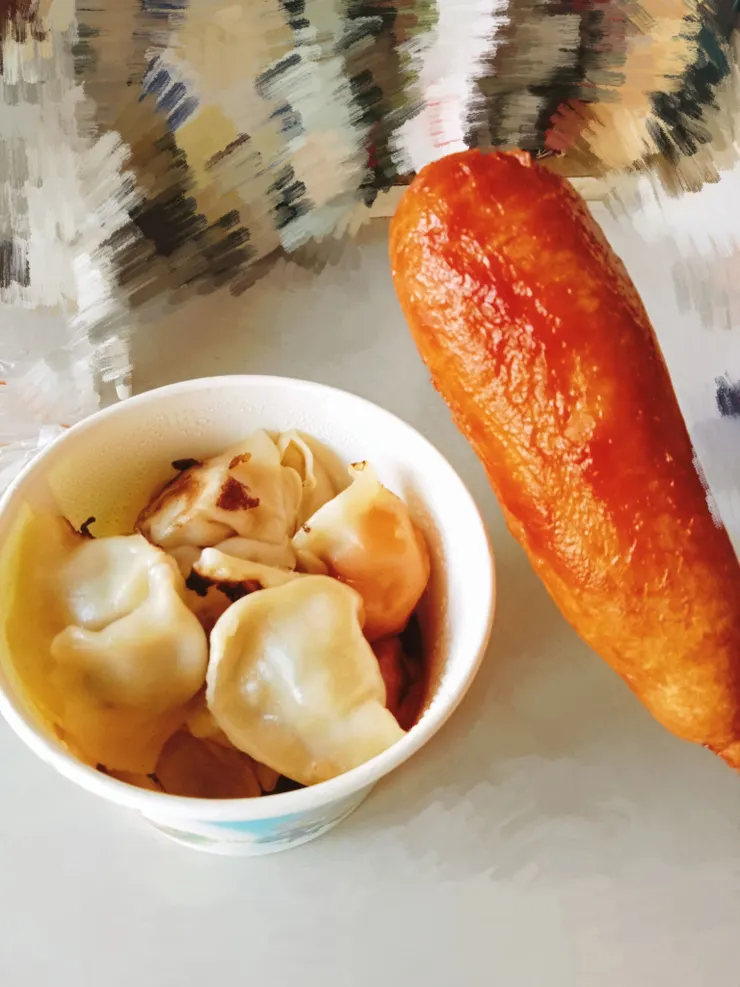 再度去新社花海買美食