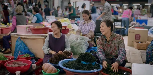 三達里的賣菜奶奶