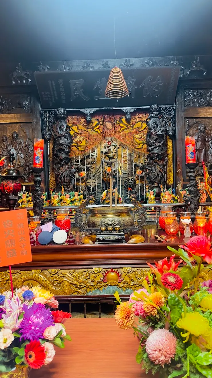 正殿-威風凜凜的哪吒太子爺（圖片截圖於網路）