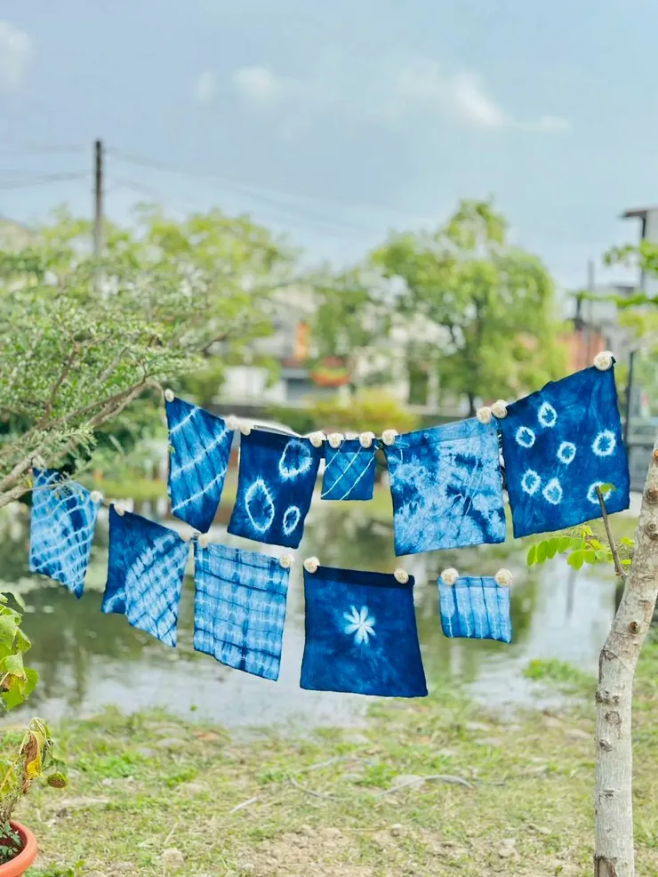 藍染DIY-拾光小院 50CMX50CM