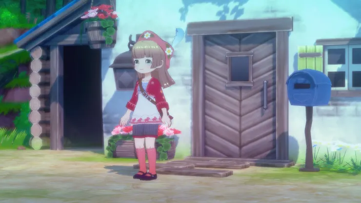 遊戲劇情截圖，劇情演繹時會看見平時無法看見的視角