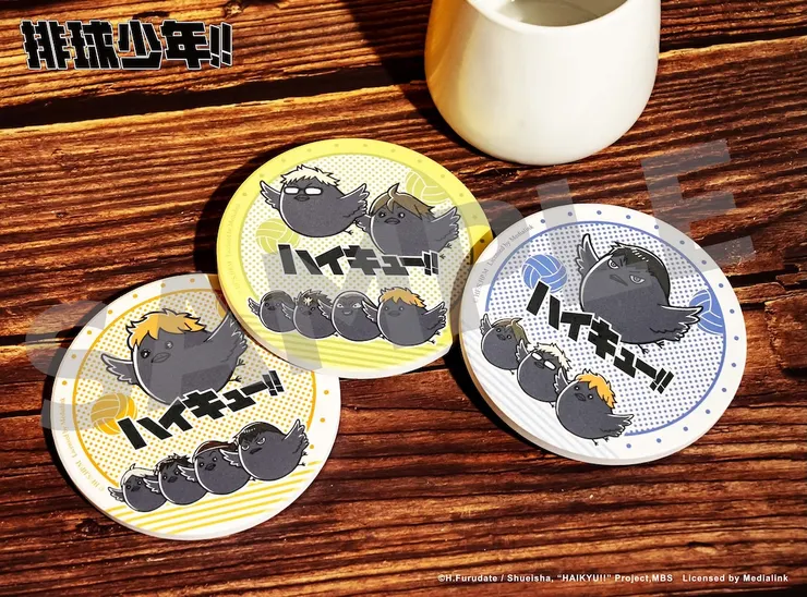 《排球少年!!》新光南西_吸水杯墊