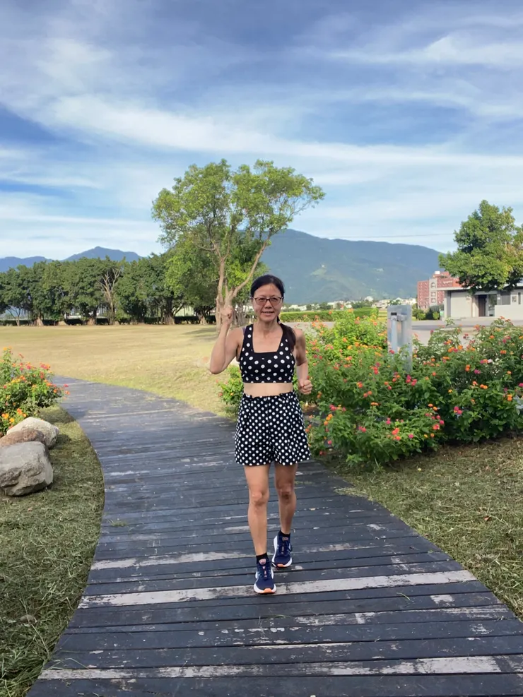 再來一張跑跑跑的照片