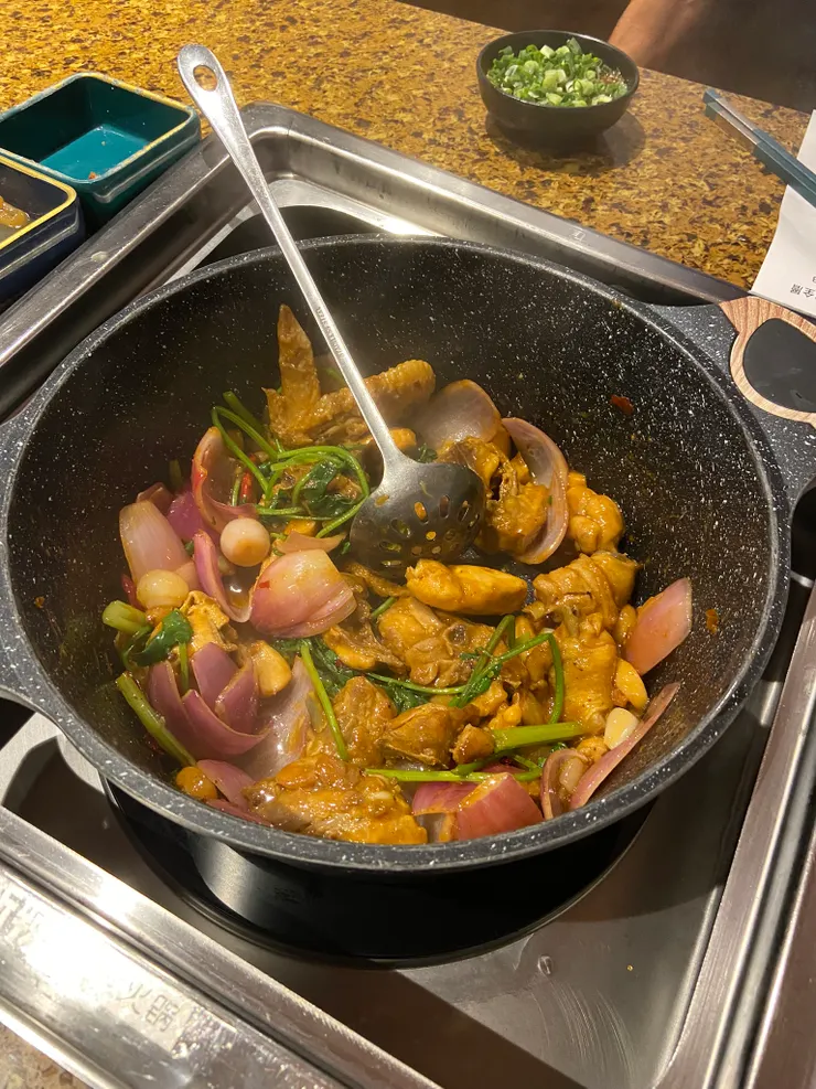 麻辣雞煲