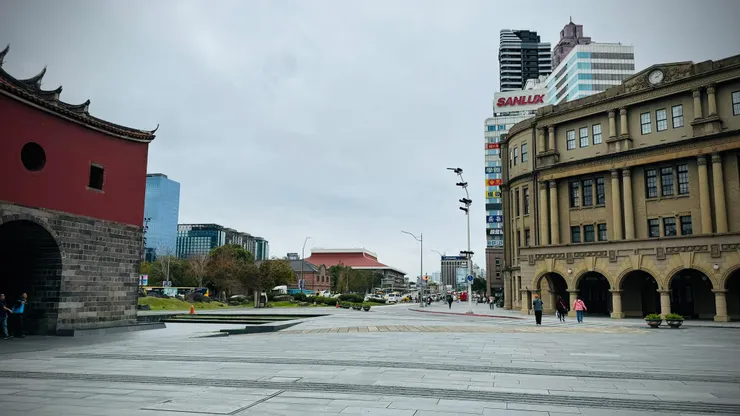 一個角落三個時代/北門、台北車站、臺北郵局