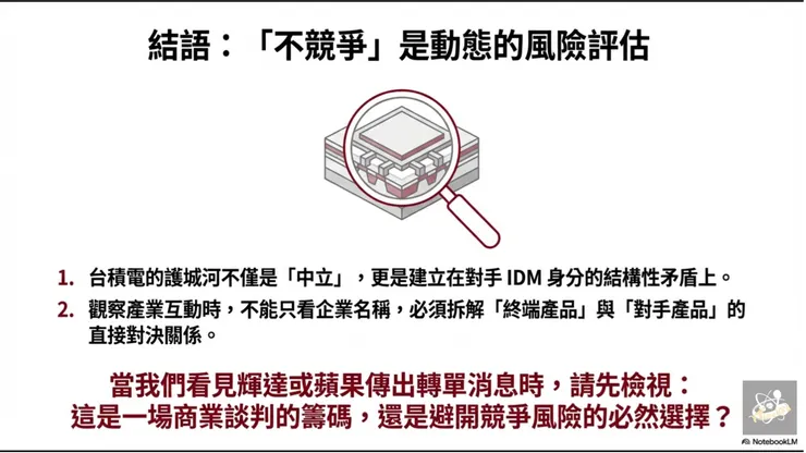 圖13 結語:「不競爭」是動態風險評估