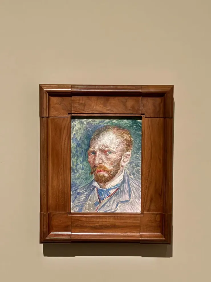 梵谷《自畫像》