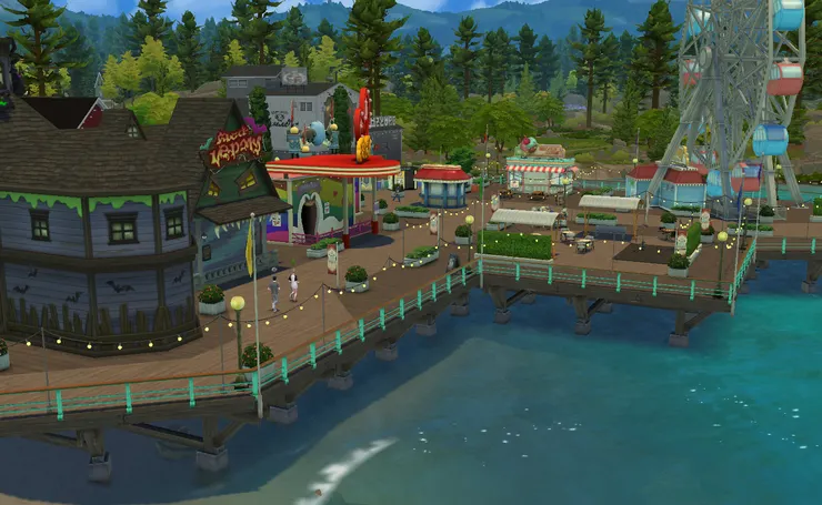 好棒喔~ 可惜沒有雲霄飛車~~