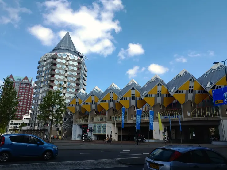 鹿特丹特色建築處處可見